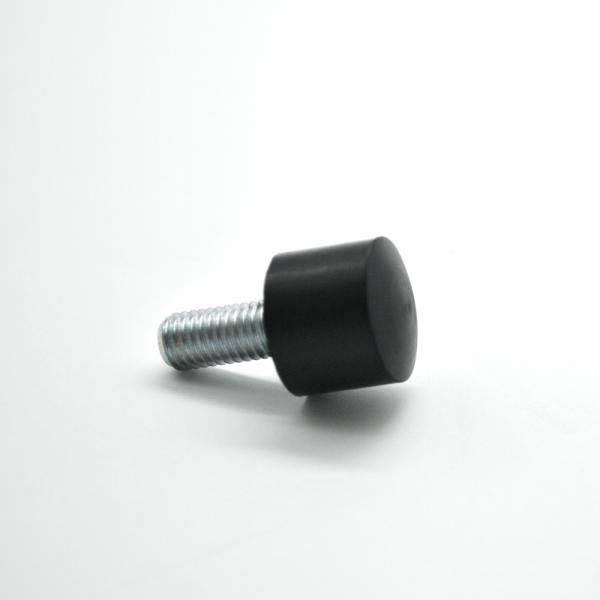Black Rubber Bonding To Metal Fkm / Nitrile / Epdm / Silicone 70 Shore A Rubber Seal