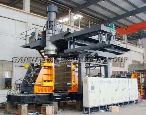 Extrusion Blow Moulding 1000l IBC Water Tank Plastic Manufacturing Machine
