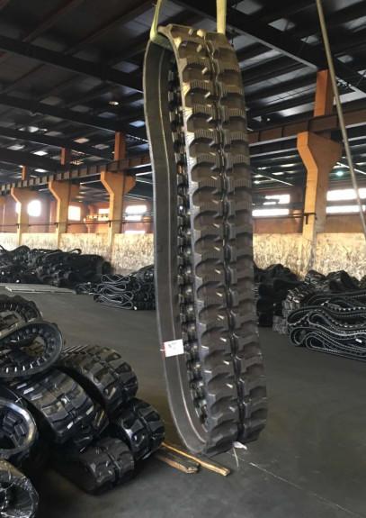 100mm Pitch Adjustable Dumper Rubber Tracks Crawler Type