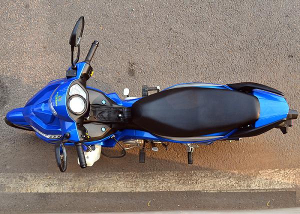Blue Color 110CC Super Cub Motorcycle , 5.0KW Wave Dash Motorcycle