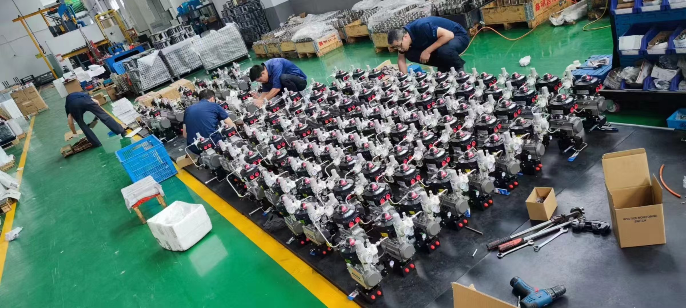 Rotary Single Action Pneumatic Actuator 90 Degree Actuator For Valve Automation