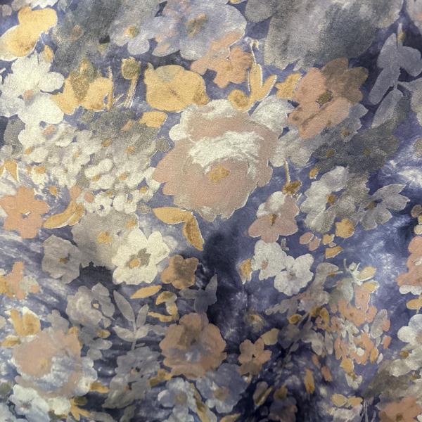 Garment Discharge Digital Print 100 Rayon Challis Fabric Rayon Viscose Spandex Fabric Printed Rayon Fabric