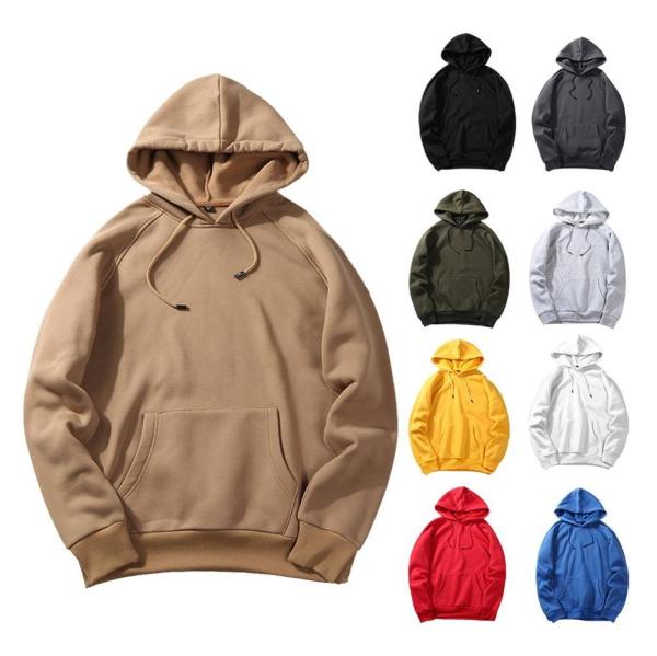 Factory Price Thick Cotton Running Long Sleeves Sportswear With Hoodie men