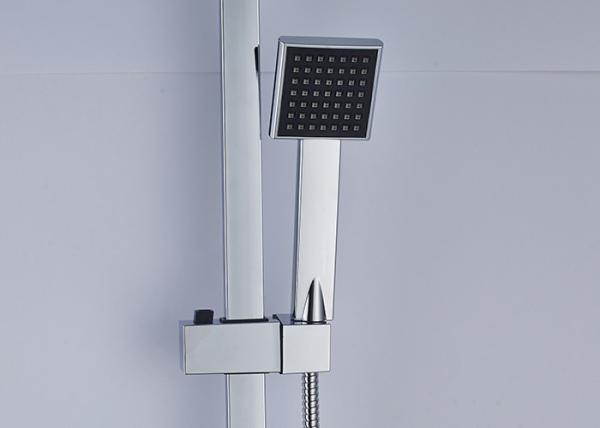 ROVATE Solid Brass Rainfall Shower System Sanitary Ware 0 - 1.2MPa Water Pressure