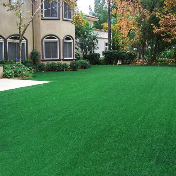 Nature 20 - 40mm Grass Carpet Tiles Fresh Garden Plastic Material Customized