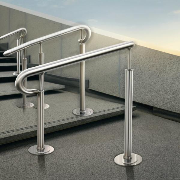 Lightweight Hollow Stainless Steel Handrails for Easy Installation