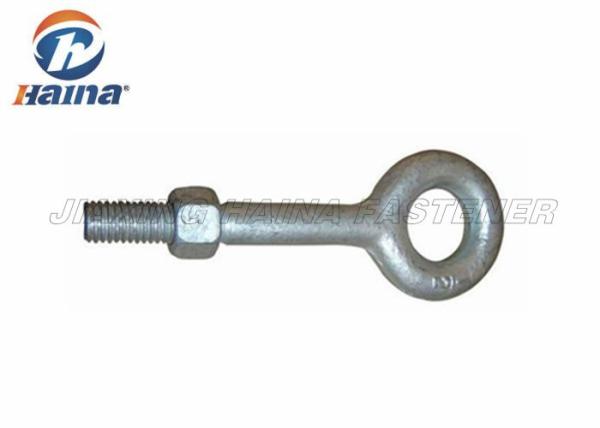 M24 Carbon Steel Hot Dip Galvanized Hex Head Grade 8.8 Drop Forged Eye Bolt
