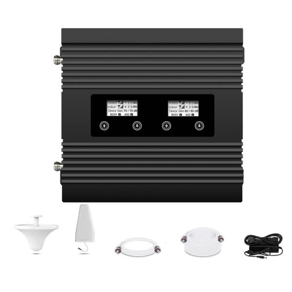 ATNJ 80dB Gain Dual-Band 800/900MHz LTE GSM Signal Booster