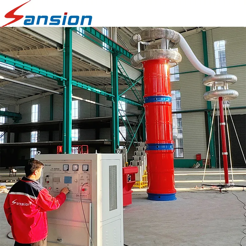 6000 kVA 750 kV Variable-Frequency Resonance Testing Equipment and System for UHV Power Grid Commissioning and High-Voltage Apparatus Performance Analysis