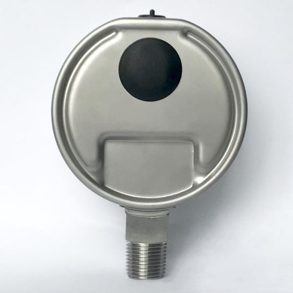 4 2500 bar Bayonet Ring Manometer SUS 316 Tube/Socket 1/2 BSP All Stainless Steel Pressure Gauge