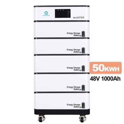Bateria de lítio 48V Home Inverter Plug and Play Sistema de armazenamento de energia fora da rede