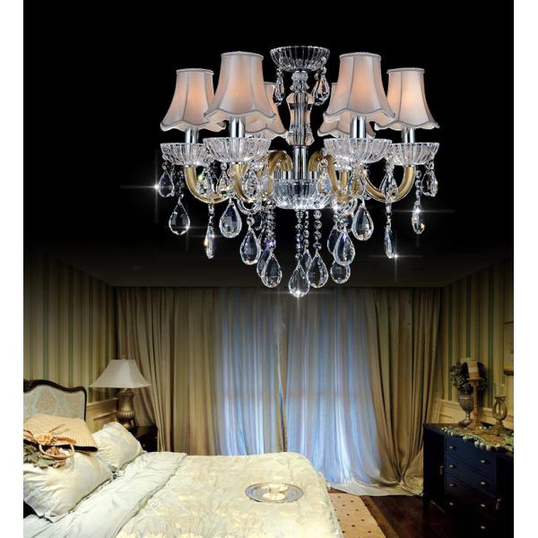 Large Crystal Lustre Art Glass Attractive Large Lobby Chandelier (WH-CY-102)