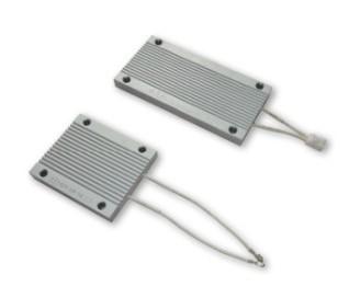 De alumínio fino do resistor 40W-150W do freio da ferida VFD do fio de RXLB encerrado