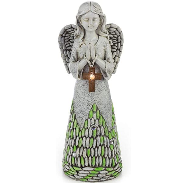 Outdoor Praying Angel 4W Solar Garden Figurines