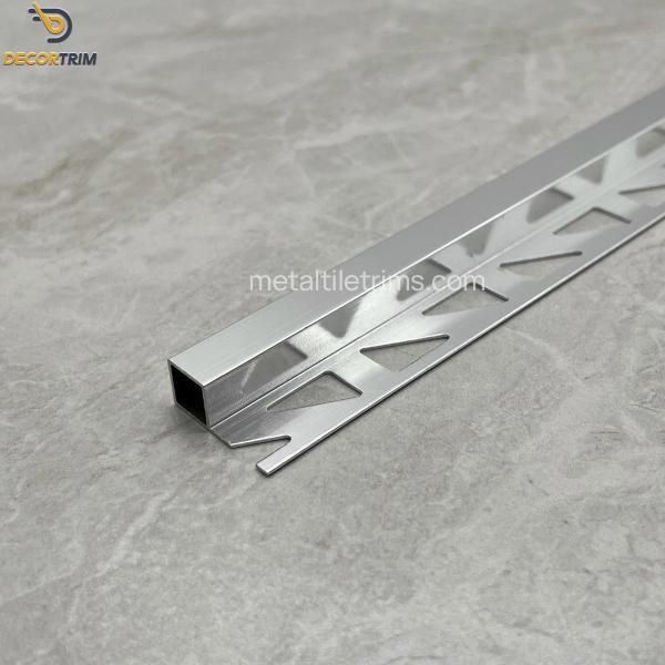 Tile Edge Trim  Edging Tile Border Trim Round Shape Metal Material 2.5m