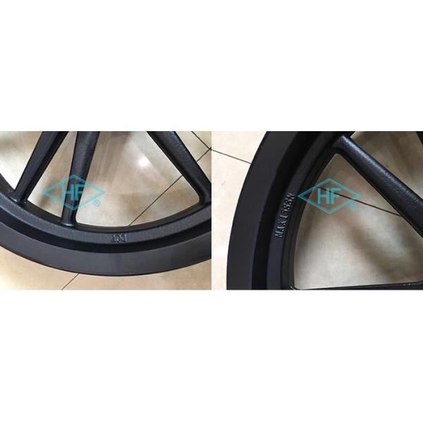 14 Inch Motorcycle Wheel Parts Black Front Rear Scooter Aluminum Alloy Parts