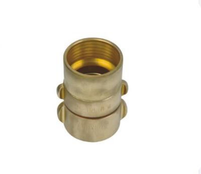 Sandblast Brass Fire Hose Fittings 1.5 2.5 Fire Hose And Nozzle And Coupling