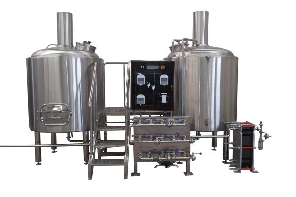 500L 1000L 1500L Small Stainless Steel Brewing Equipment With Digital Display