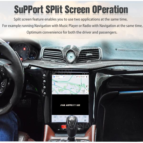 Андроид 11 13,6» автомобильных радиоприемников экрана касания для ОБЩЕГО РУКОВОДСТВА GranTurismo 2007-2017 Maserati GT