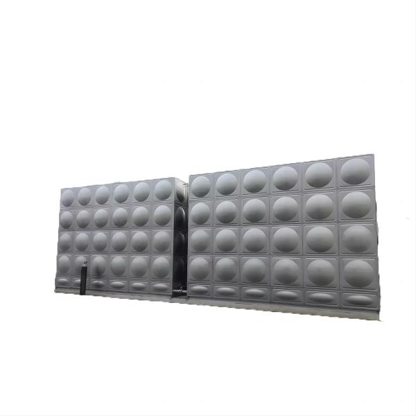 50000 Litre Sectional Stainless Steel Potable Water Storage Tank Price Food Grade Rectangular Water Tank