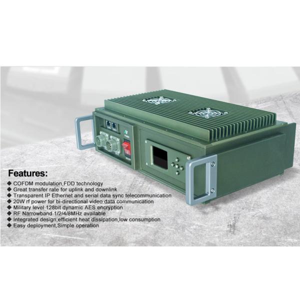 передатчик NLOS сети 20km видео-, сила прислужника 30W RF AES беспроводная видео-