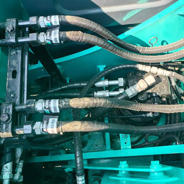 SK75 Excavadoras Kobelco de segunda mano medianas de 0.4m3 Excavadora de segunda mano