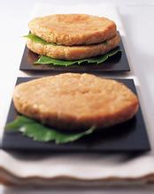 Stainless Steel Manual Burger Press / Commercial Electric Hamburger Bun Toaster