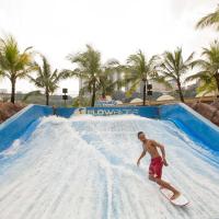 Simulateur de surf pour hôtel de villégiature