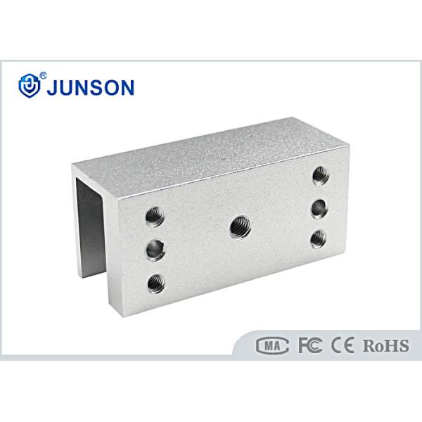 Сандбласт законченное ДЖС-60У кронштейнов двери гаража у алюминиевый для Фрамелесс стеклянной двери