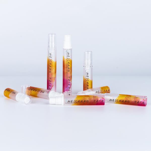 AS Base Material 5ml 10ml 12ml 15ml Transparent Serum Airless Lotion Pump Bottle with Cap