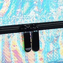 Heavy Duty Moving Bags 24-Gallon Extra Large Waterproof Foldable Clothing Storage Totes Bags With Zipper,Reinforced Handles,Packing Moving Boxes For Dorm & Seasonal Storage,Iridescent