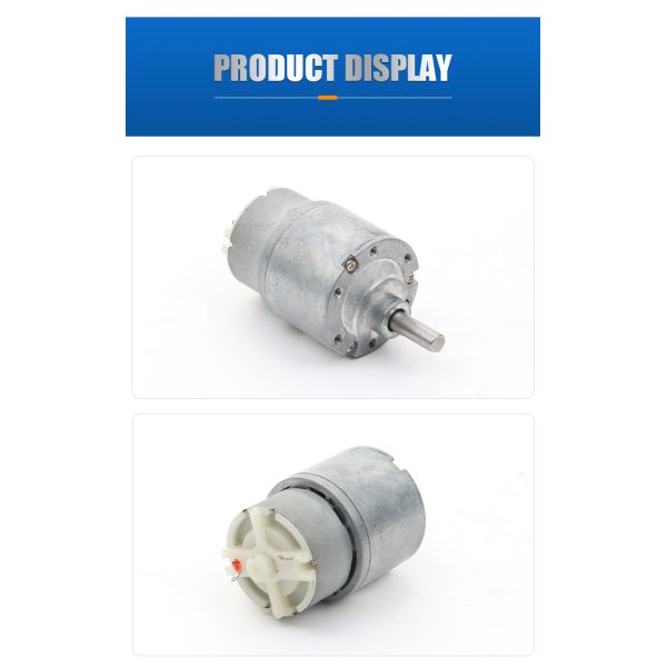 Fute12V 5-800rpm Small DC Gear Motor 5V 6V Reducer Motor For Medical