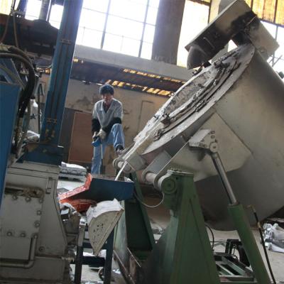 Fuel Gas Fuel Oil Crucible Aluminum Smelting Furnace , Industrial Blast Furnace Energy Saving