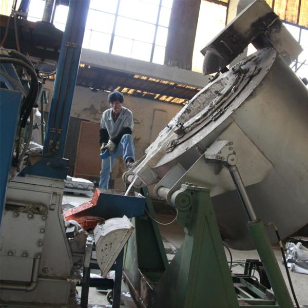 Fully Automatic Fuel Oil Aluminum Melting Furnace 15KW Power 1250*1050 Mm