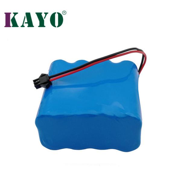 7.4V 10000mAh Lithium Ion Battery Pack BMS PCM Pollution Free