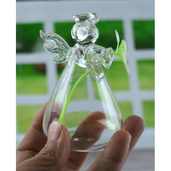 Pure hand-made angel vase Creative floral flower arrangement home hydroponic container gift