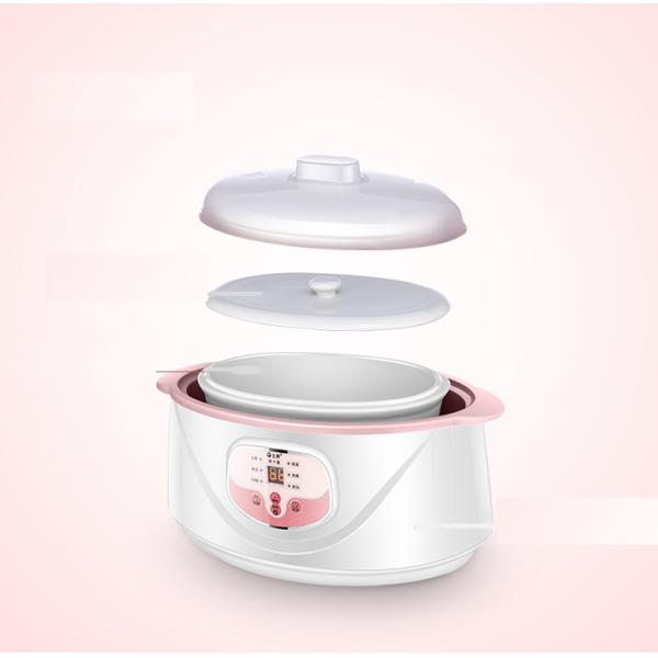 Automatic 1.8L Small Ceramic Electric Cooker 1.2qt Household