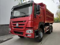 Euro usado II do caminhão de Hino da mão de Tipper Truck Engine WD615.47 segundo do caminhão basculante de Howo