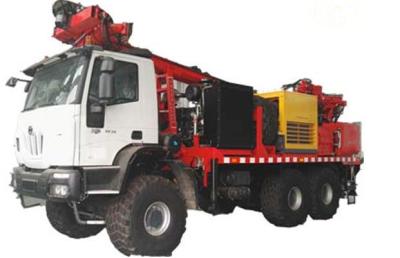 Equipamento de furo 89mm sísmico superior hidráulico completo da movimentação 400M