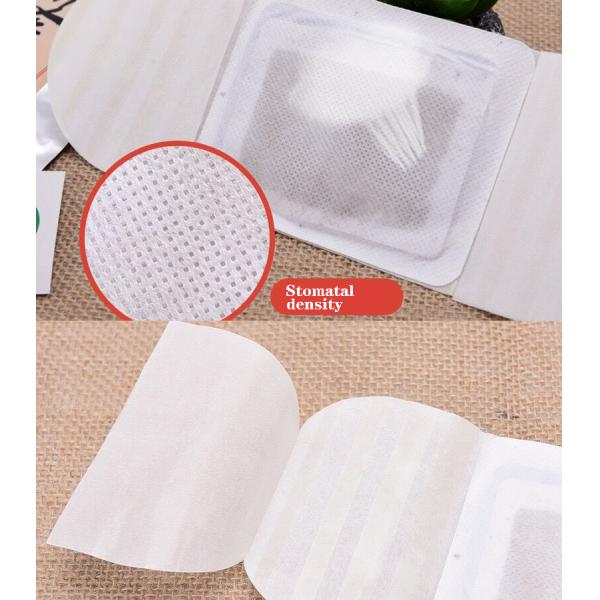 Self-Heating Herbal Wormwood Belly Button Tummy Sticker for Navel Care and Hot Compress Massage Function