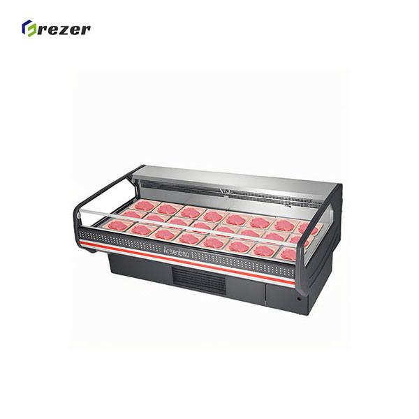 Horizontal Supermarket Display Freezer R290 Butcher Display Fridges