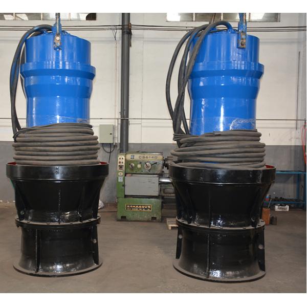 1800 м3/ч Смешанный потоковый подводный насос для водоотведения от наводнений