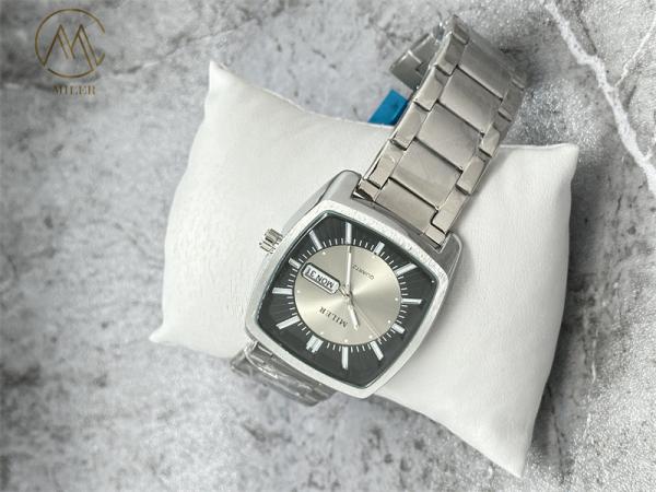 Customized Luxury Stainless Steel Men'S Quartz Wristwatch Ideal Gift