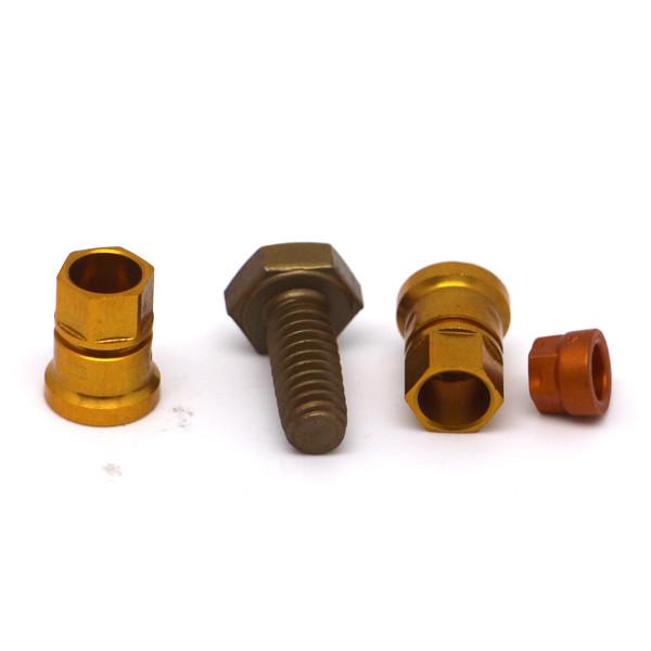 o padrão de bronze de anodização dos encaixes da flange do CNC não alinha a tiragem aceitada