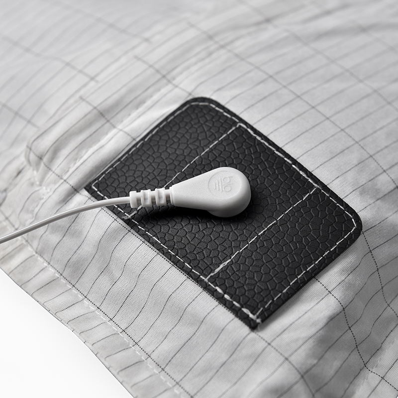 Quality Silver Fiber Flat Sheets Conductive king Size Pure Silver Thread Organic Get Grounded Sheets