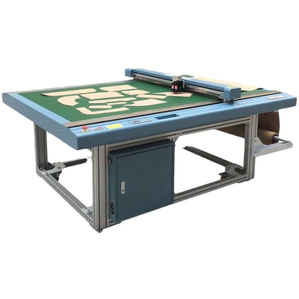 Flatbed Inkjet Cutter with Tungsten Steel Blade for All Aluminum Countertops and 1200mm/s Cutting Speed