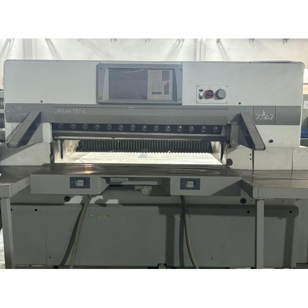Полярный 137C - последний бумажный гильотину для высокой производительности в бумажной промышленности