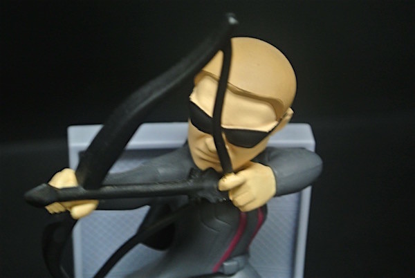 Hawkeye Guy Little Collectible Toys Wears Glasses For Home Decoration