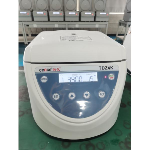 High Performance Tabletop Lab Centrifuge Machine , Automatic Balancing Low Speed Centrifuge