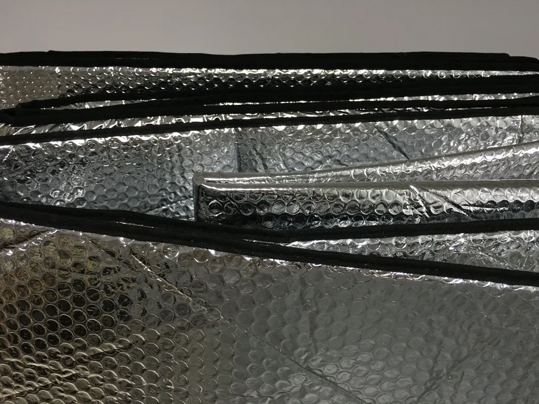 Cold Chain Insulated Pallet Cover EPE Bubble Woven Fabric Foil Pallet Cover